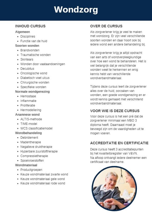 Scholing zorgpersoneel