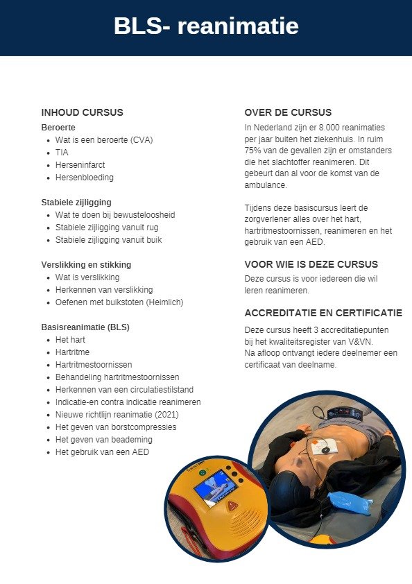 Scholing zorgpersoneel