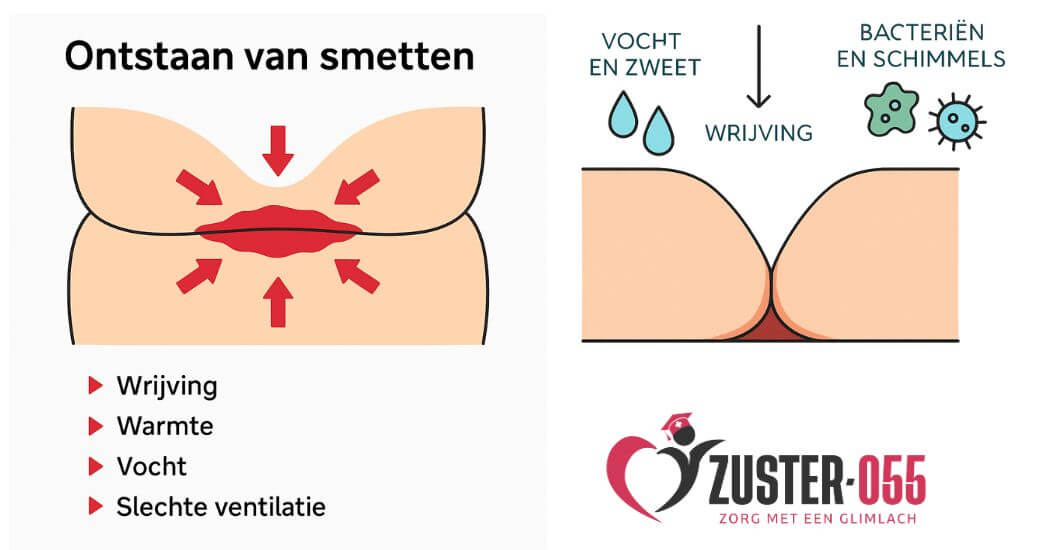 Ontstaan van smetten Het ontstaan van smetten